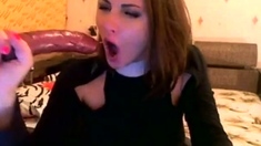 sexy webcam face fuck deepthroat cute girl