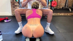 Tattooed amateur Milf homemade blowjob with cumshot