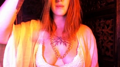 Hot Busty Webcam Babe Masturbate Solo
