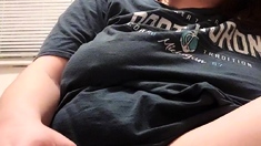 Stacked brunette goes solo toys and masturbation