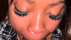 Amateur chick and her blowjob talent