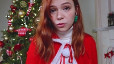 Redheaded Leggy Babe Masturbates
