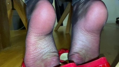 Black Amateur Explore Hot Foot Fetish