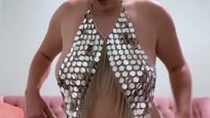 Big boobs milf masturbates with her dildo