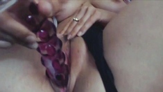 Stepsister loves to fuck her pussy