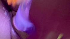 Close up pussy toying on cams