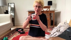 Chubby blonde brianna solo masturbation