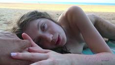 Czech amateur blowjob and fucking POV in public