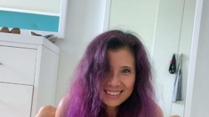 Pregnant Redhead Webcam Masturbation