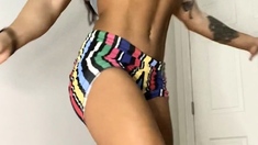 Brunette Solo Webcam Masturbation