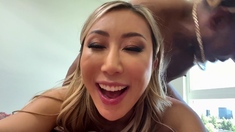 Asian Hottie Versus Monster Rod