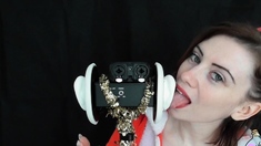 Jodie Marie Asmr Mrs Claus Ear Licking & Kisses Video