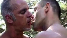 Tanned Daddy Beach Adventure