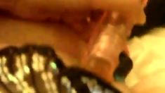 Dansk Milf Leger Med Dildoer, Mens Du Ser Porno