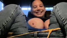 Amateur Brunette Anal Toy