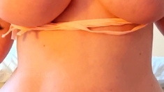 Big Boobs Cassandra Calogera cock tit wanking
