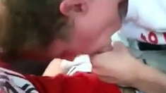 Cutie Swallows A Backseat Load