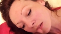 Homemade russian girl facial