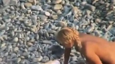 Nude Beach - Hot Blond Ride