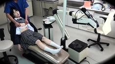 Japanese teen in school uniform