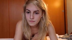 Naked Blonde Teen Girl Pussy Masturbation On Webcam